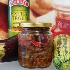 Antepasto Berinjela e Abobrinha