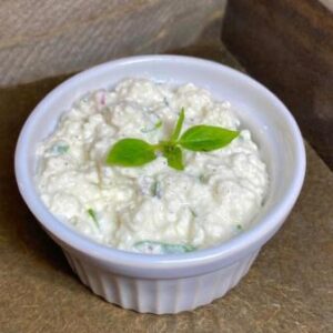 Pasta de Ricota e Ervas Finas